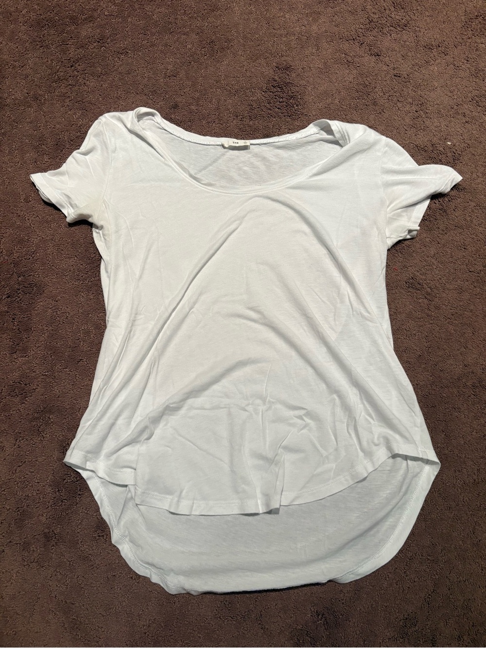 TNA Light Blue Scoop-Neck Short Sleeve Tee